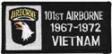 101st Airborne Vietnam Patch - 1967-1972