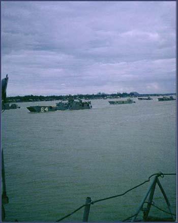 Dan Nang Harbor Vietnam - Landing Crafts