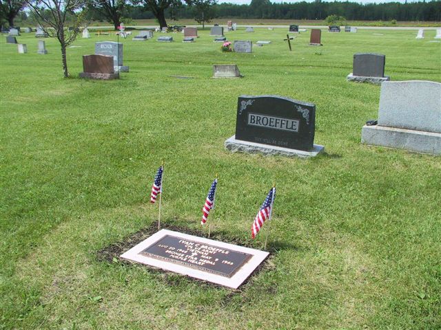 Headstone and Marker