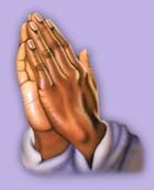 hands in prayer
